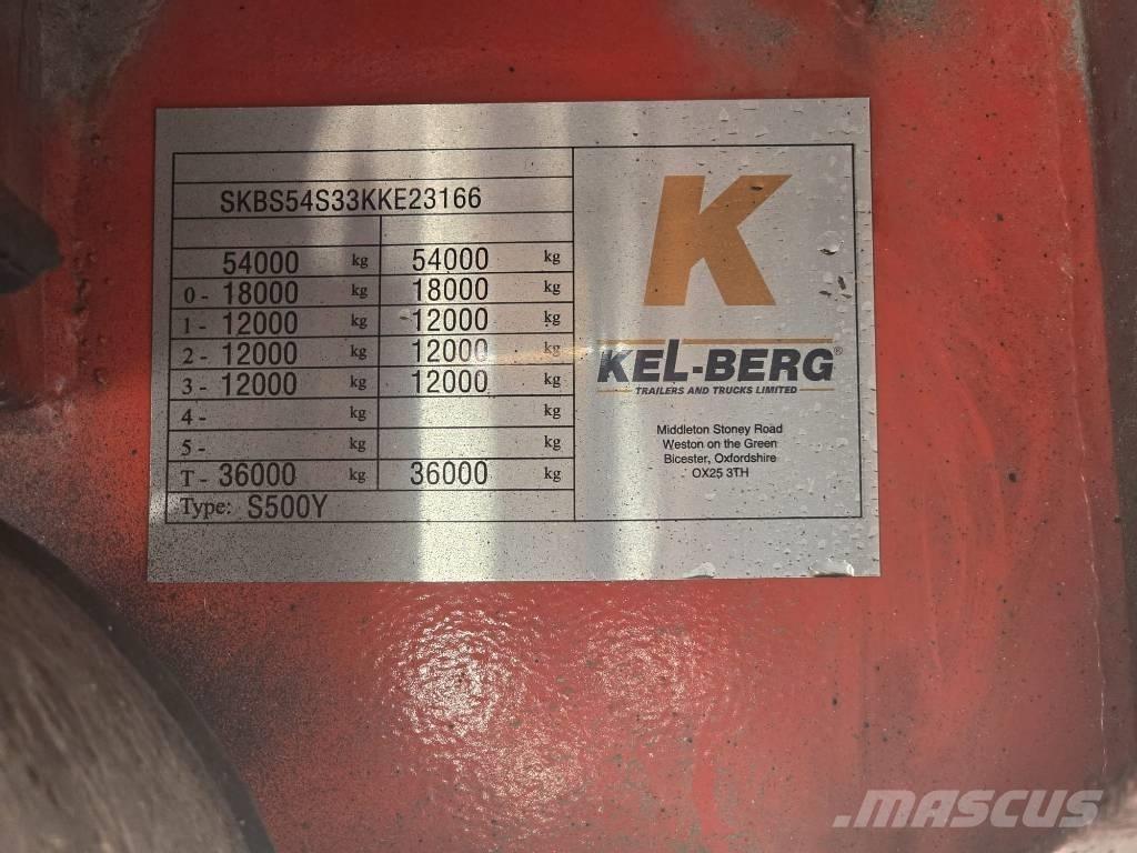 Kel-Berg 3 AS Плоскоподови / Бордови полуремаркета
