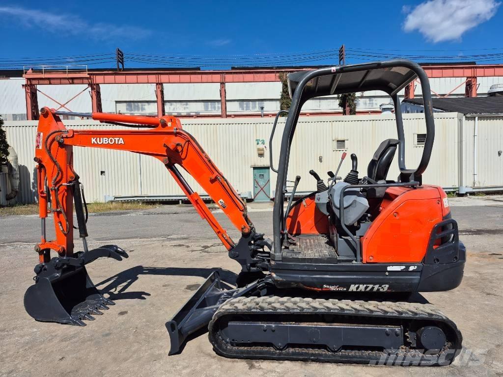 Kubota KX 71-3 Мини екскаватори < 7 т