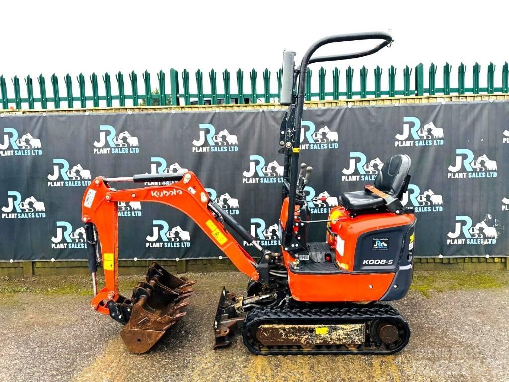 Kubota K008-5 Мини екскаватори < 7 т