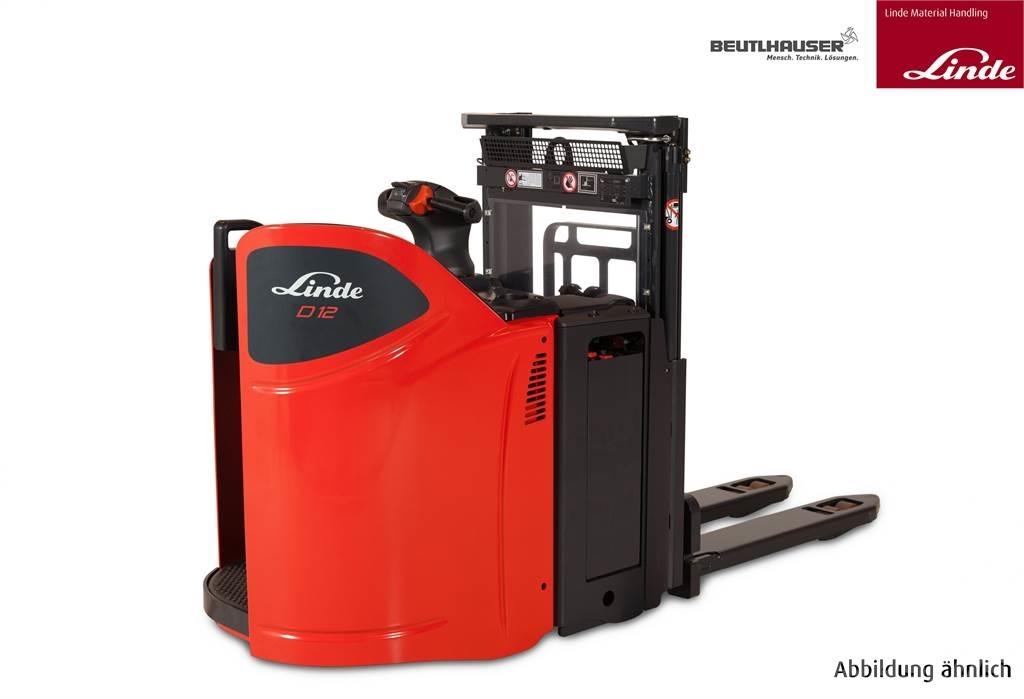 Linde D12SP Колички високоповдигачи с теглич