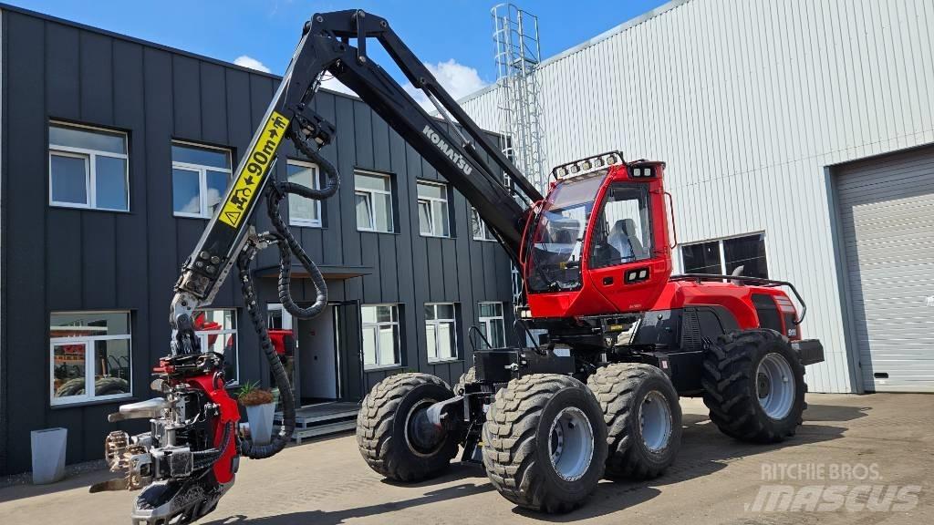Komatsu 911 Харвестери