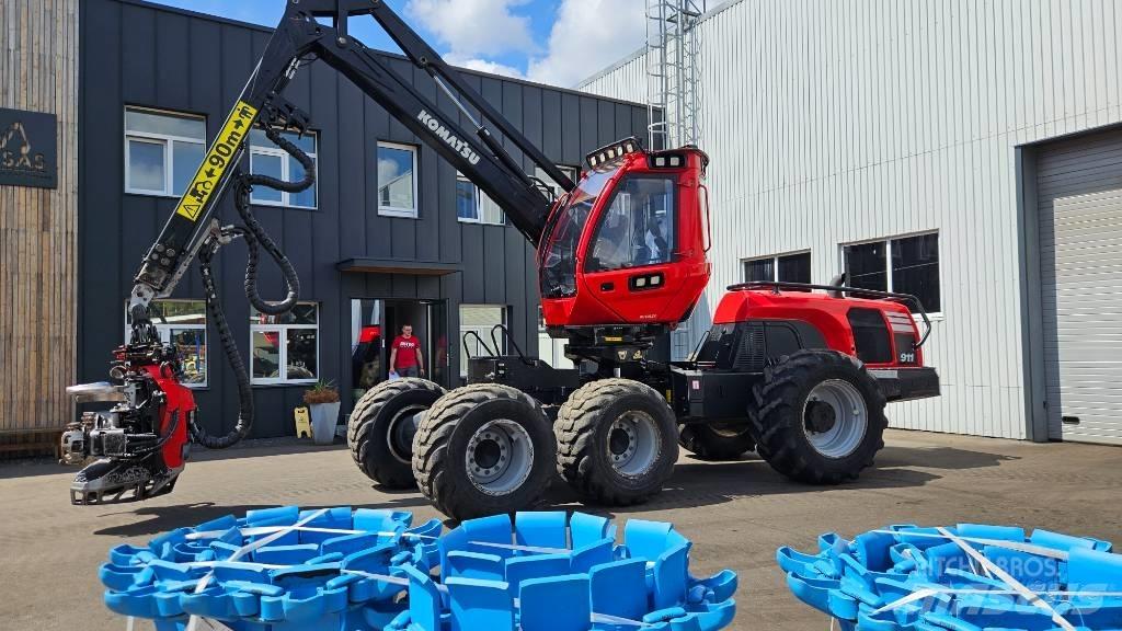 Komatsu 911 Харвестери