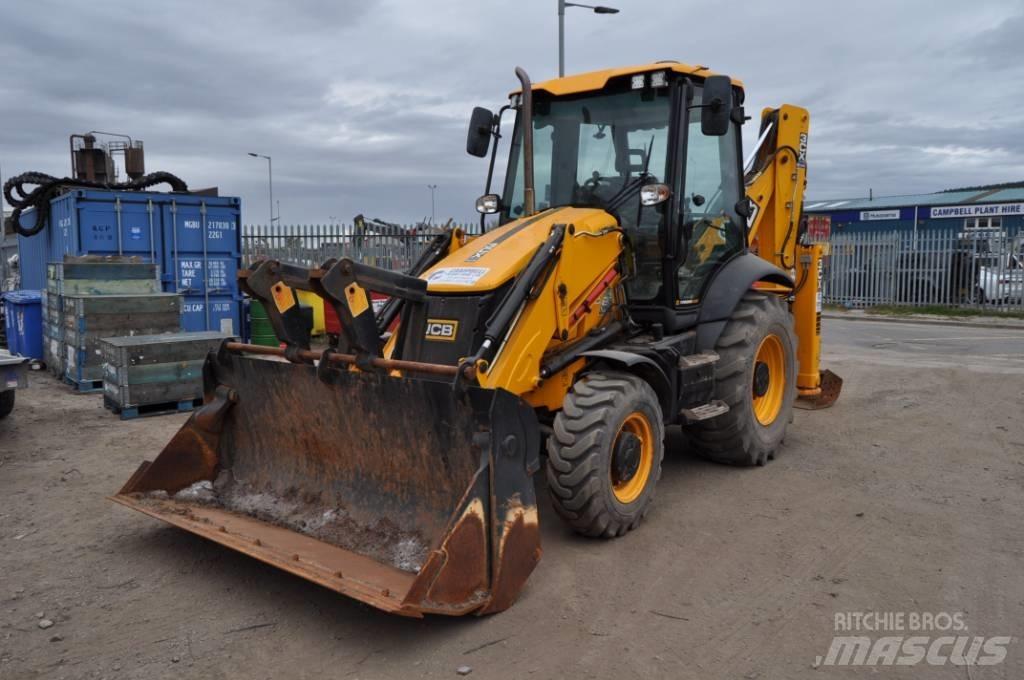 JCB 3 CX Товарач със заден ексватор