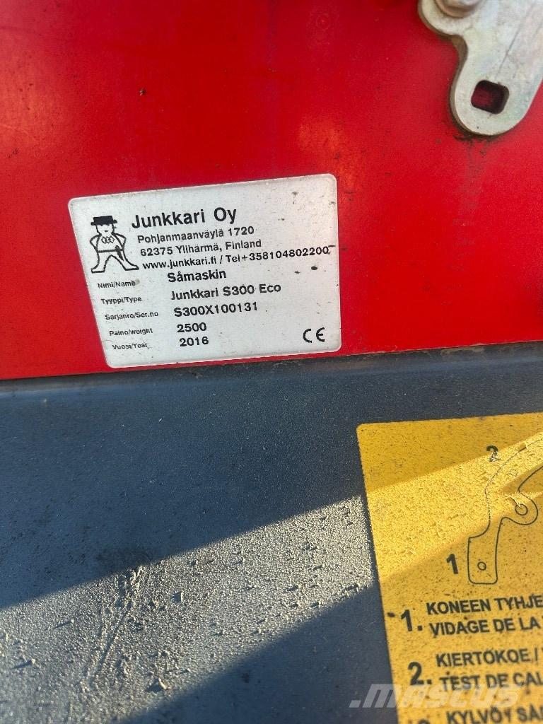 Junkkari S300 Eco Комбинирани редосеялки