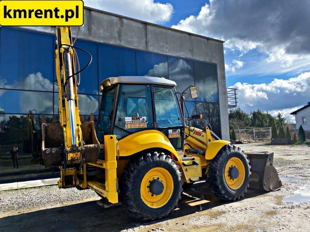 New Holland B 115 Товарач със заден ексватор