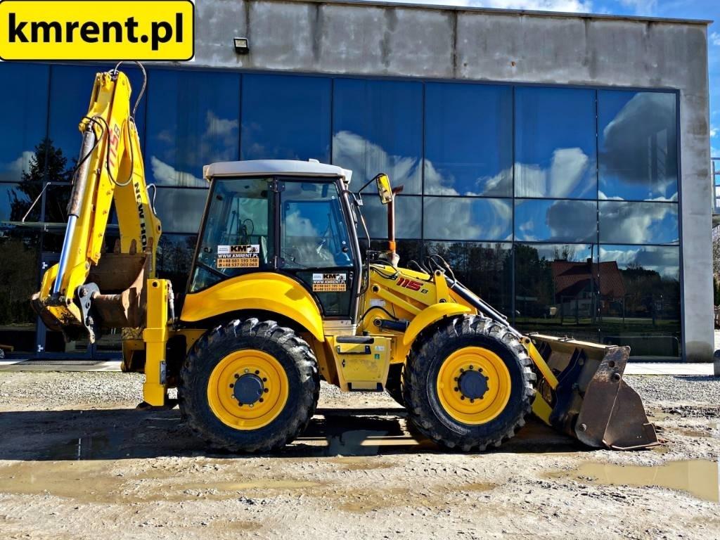 New Holland B 115 Товарач със заден ексватор