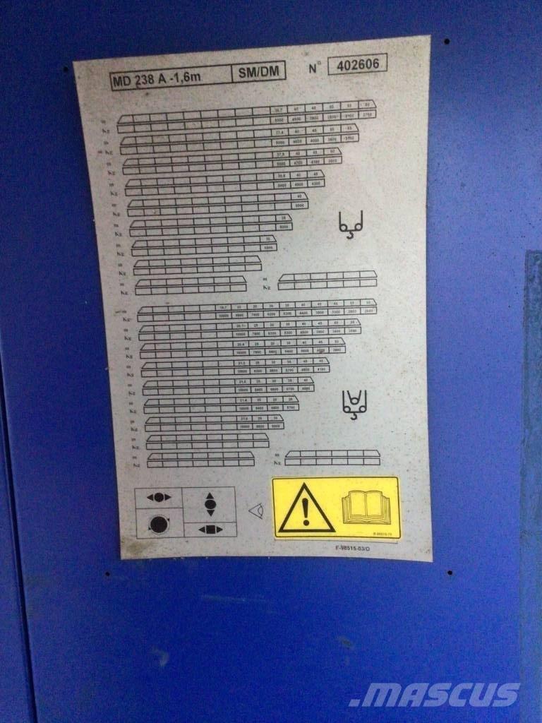 Potain MD238AJ10 Мачтови кранове