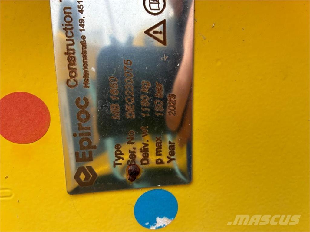 Epiroc MB1650 Чукове/Раздробители
