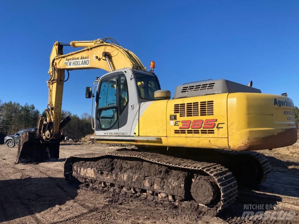 New Holland E 385 Верижен екскаватор