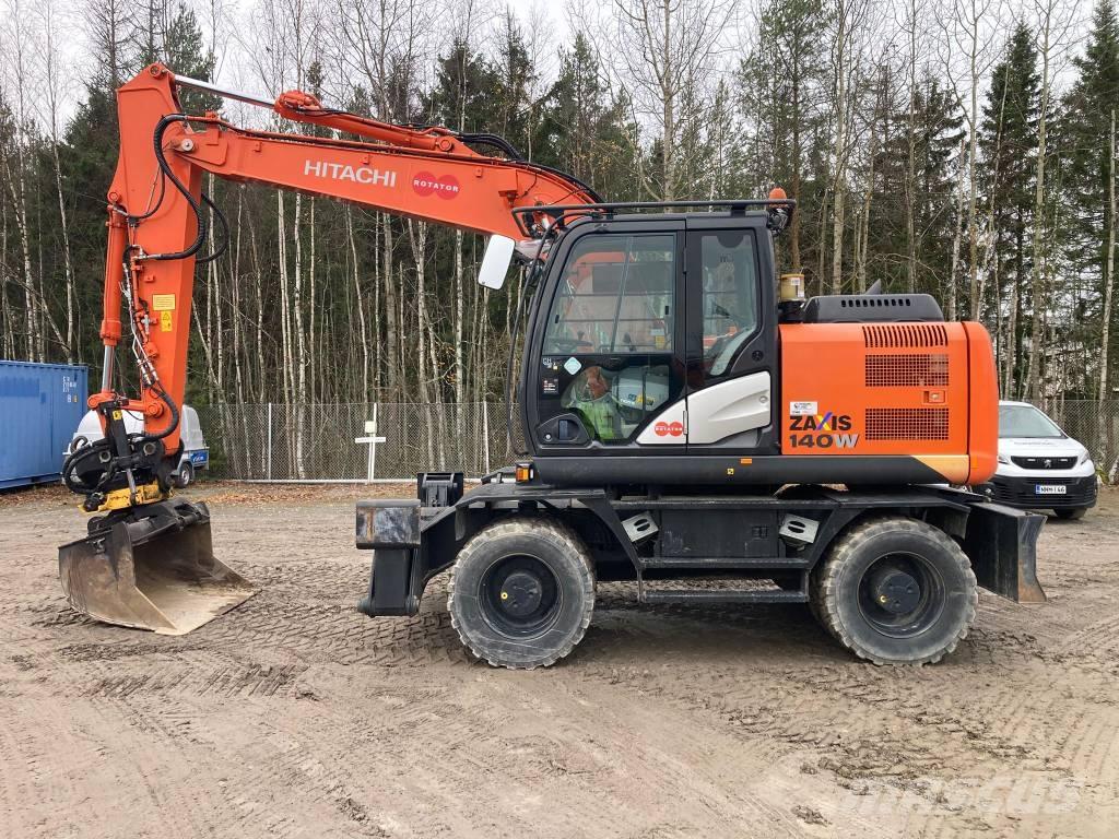 Hitachi ZX 140 W-5B Колесни екскаватори