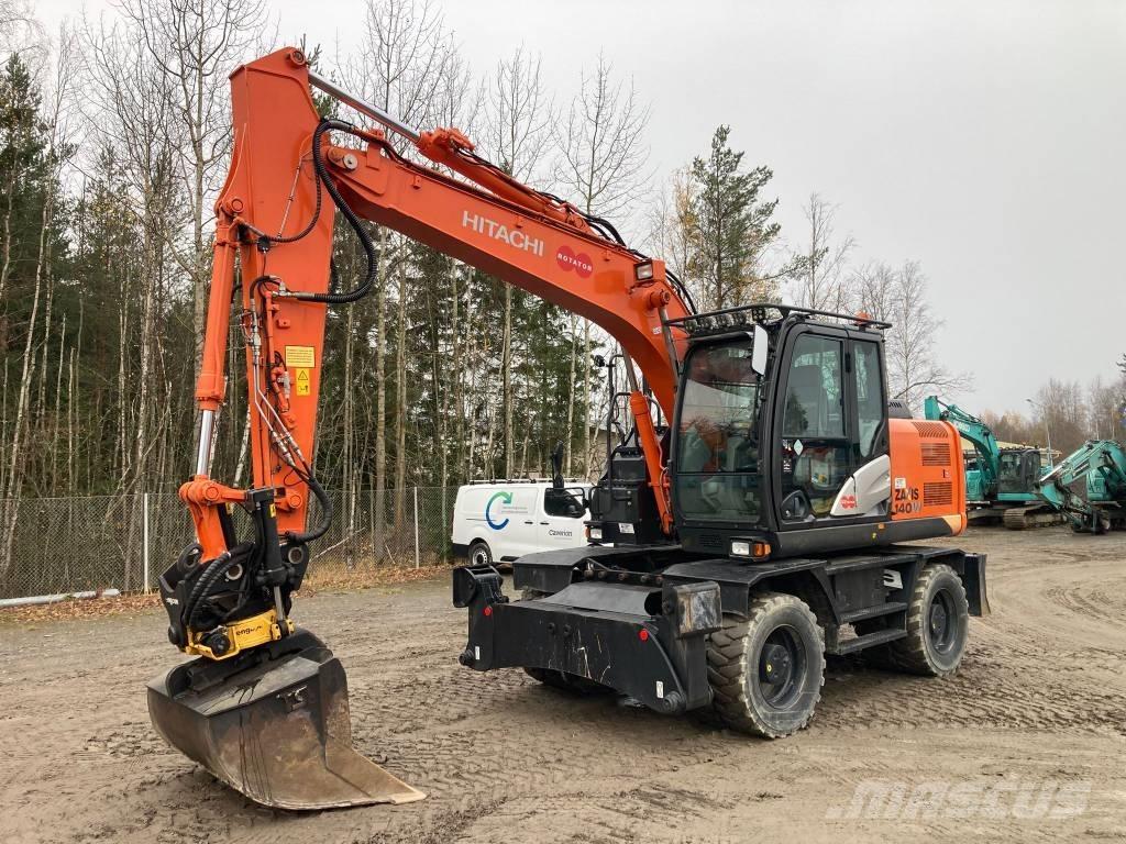 Hitachi ZX 140 W-5B Колесни екскаватори