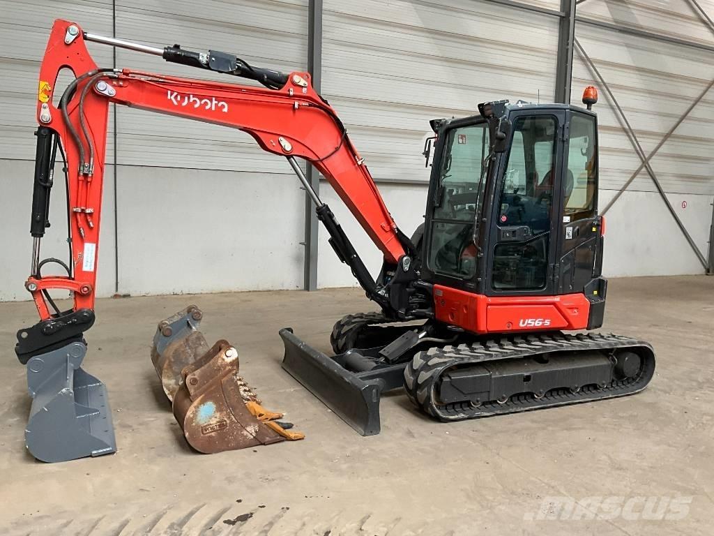 Kubota U 56-5 Мини екскаватори < 7 т