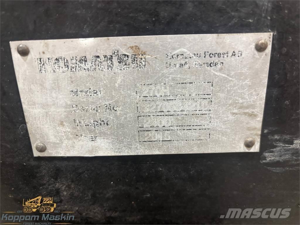 Komatsu 270H Карнове за харвестери
