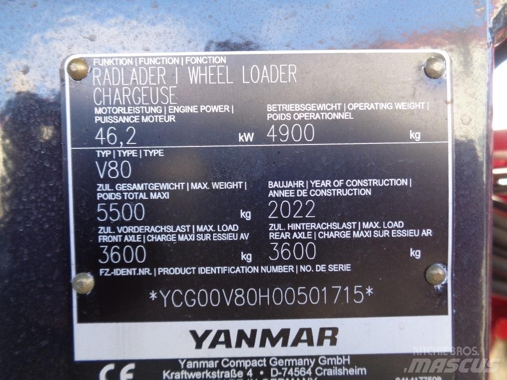Yanmar V80 Колесни товарачи