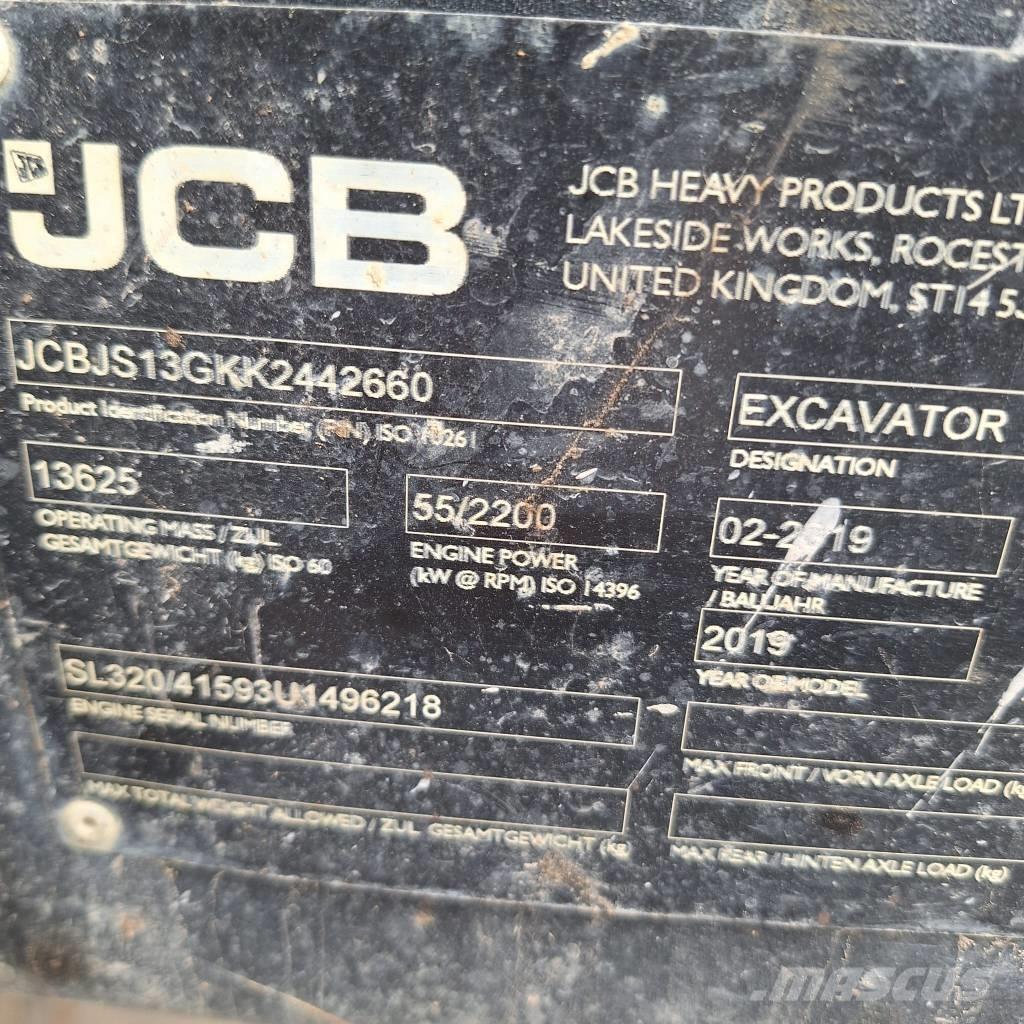 JCB JS 131 LC Верижен екскаватор
