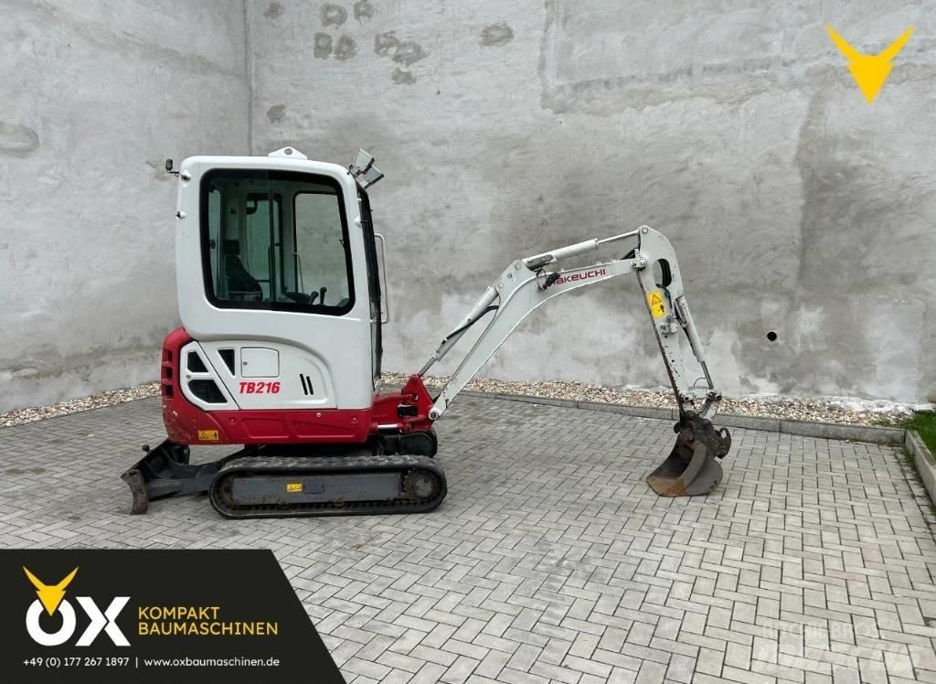 Takeuchi TB 216 Мини екскаватори < 7 т