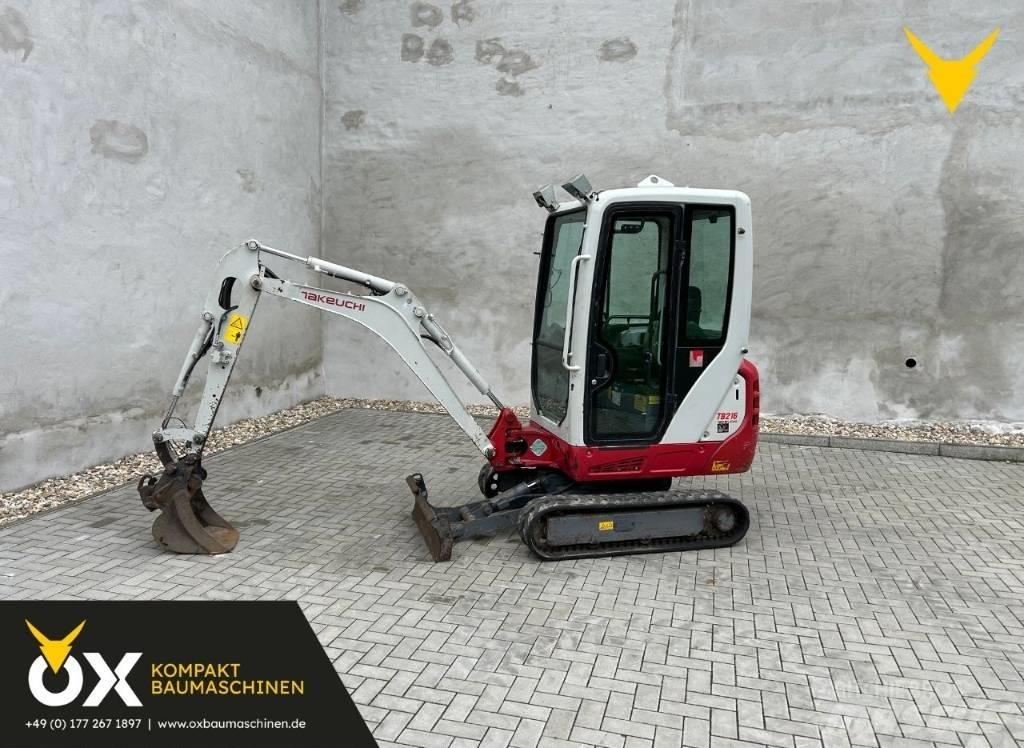 Takeuchi TB 216 Мини екскаватори < 7 т