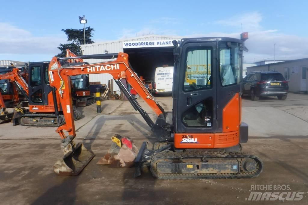 Hitachi ZX 26 U-6 Мини екскаватори < 7 т