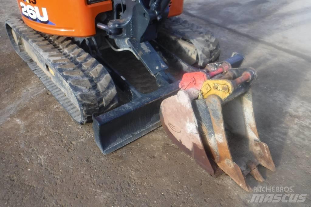 Hitachi ZX 26 U-6 Мини екскаватори < 7 т