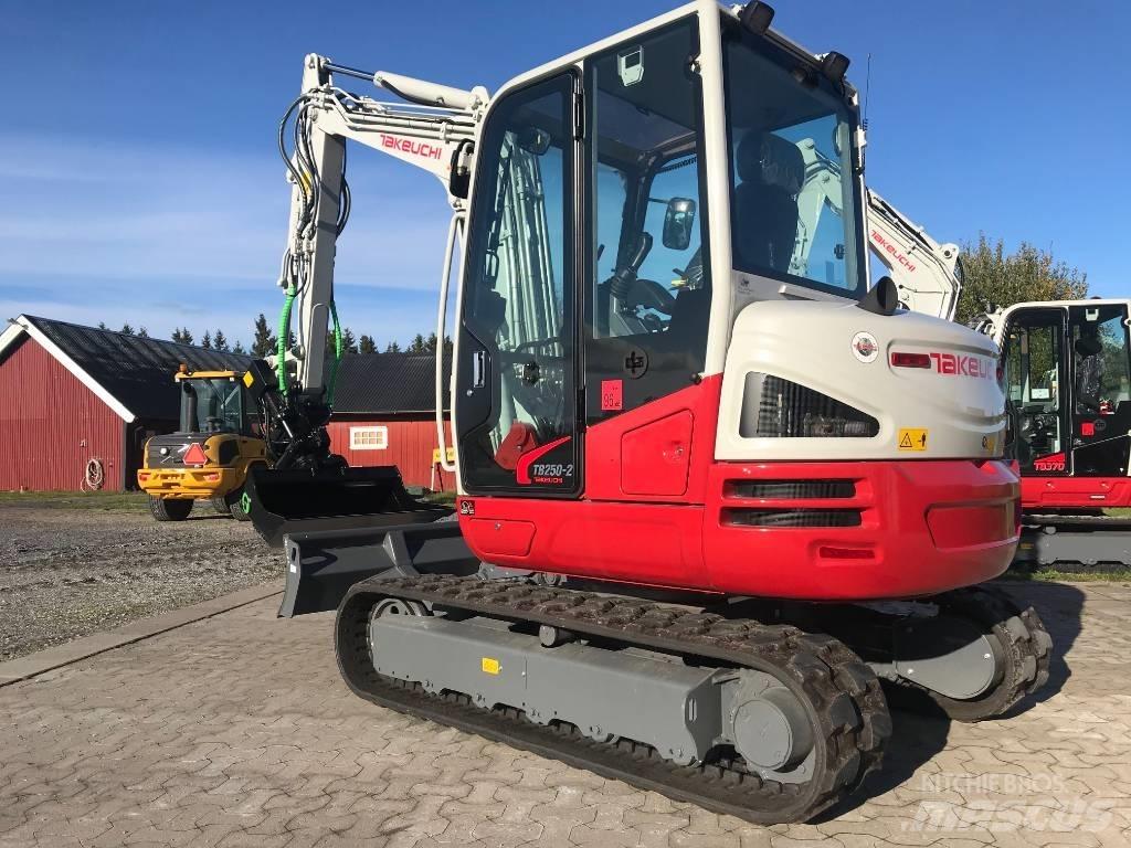 Takeuchi TB250-2 Мини екскаватори < 7 т