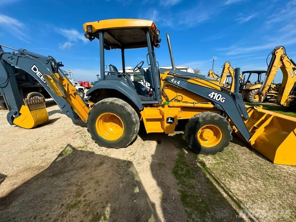 John Deere 410 G Товарач със заден ексватор