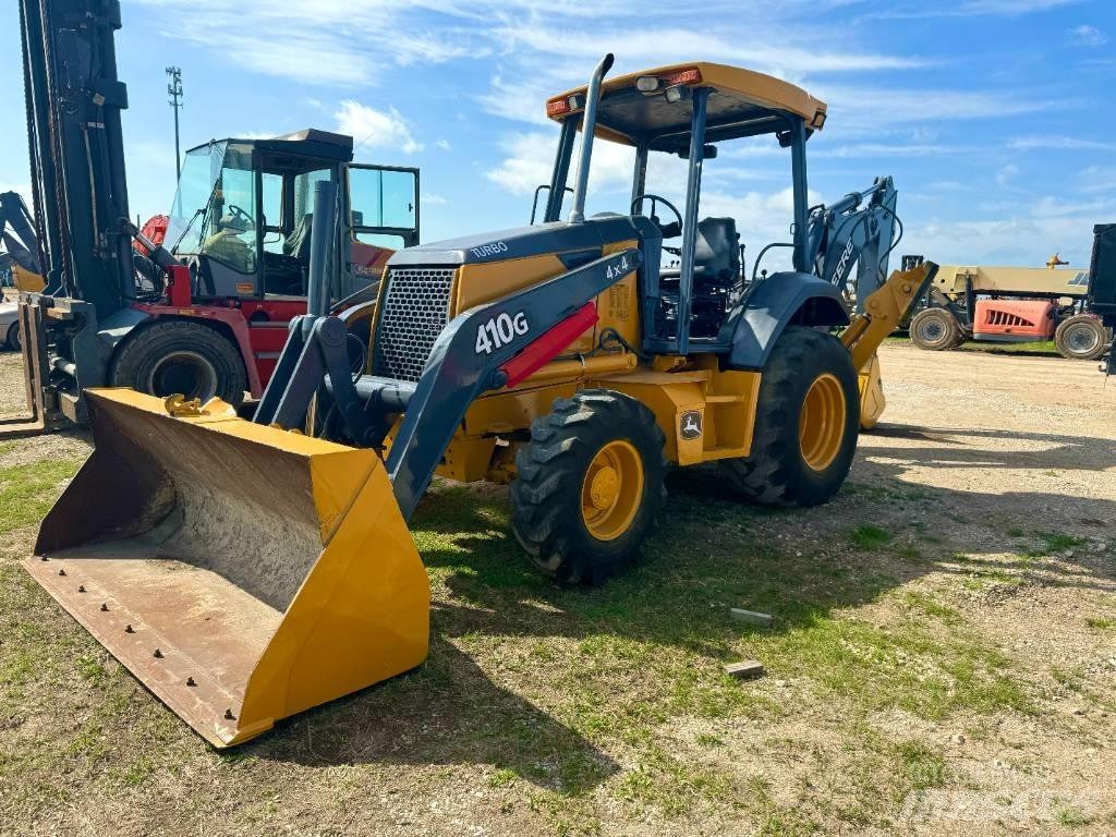John Deere 410 G Товарач със заден ексватор