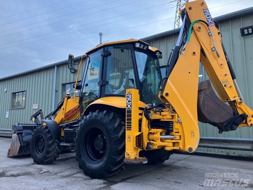 JCB 3CX Товарач със заден ексватор
