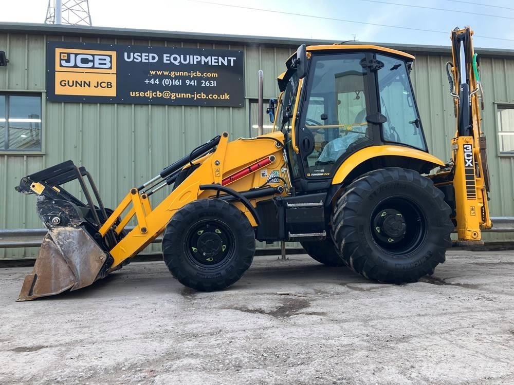 JCB 3CX Товарач със заден ексватор