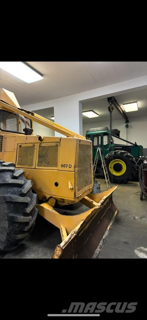 Timberjack 450B Горски трактори