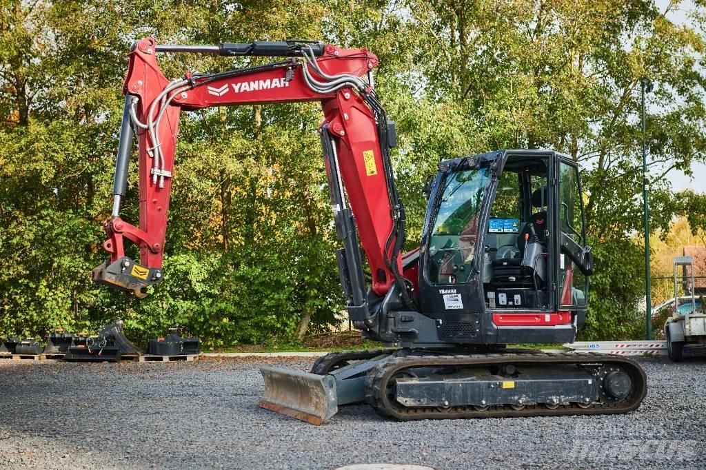Yanmar Vio 80-2PB Мини екскаватори < 7 т