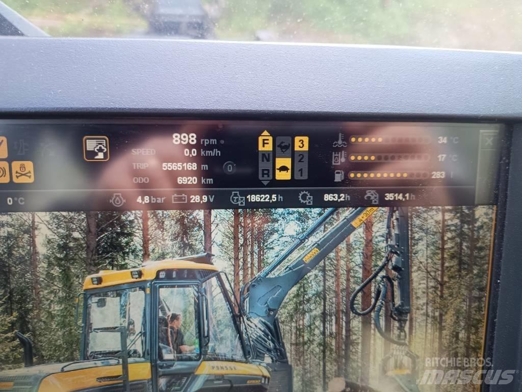 Ponsse Ergo 6W Харвестери