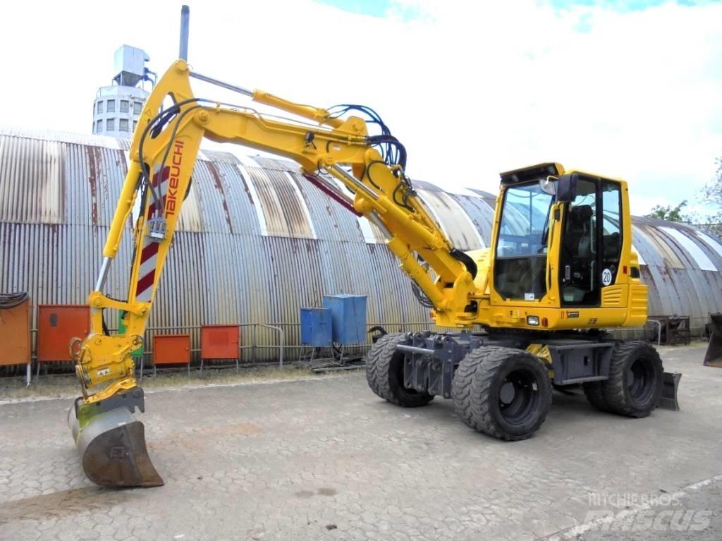 Takeuchi TB 295 W-2 Колесни екскаватори