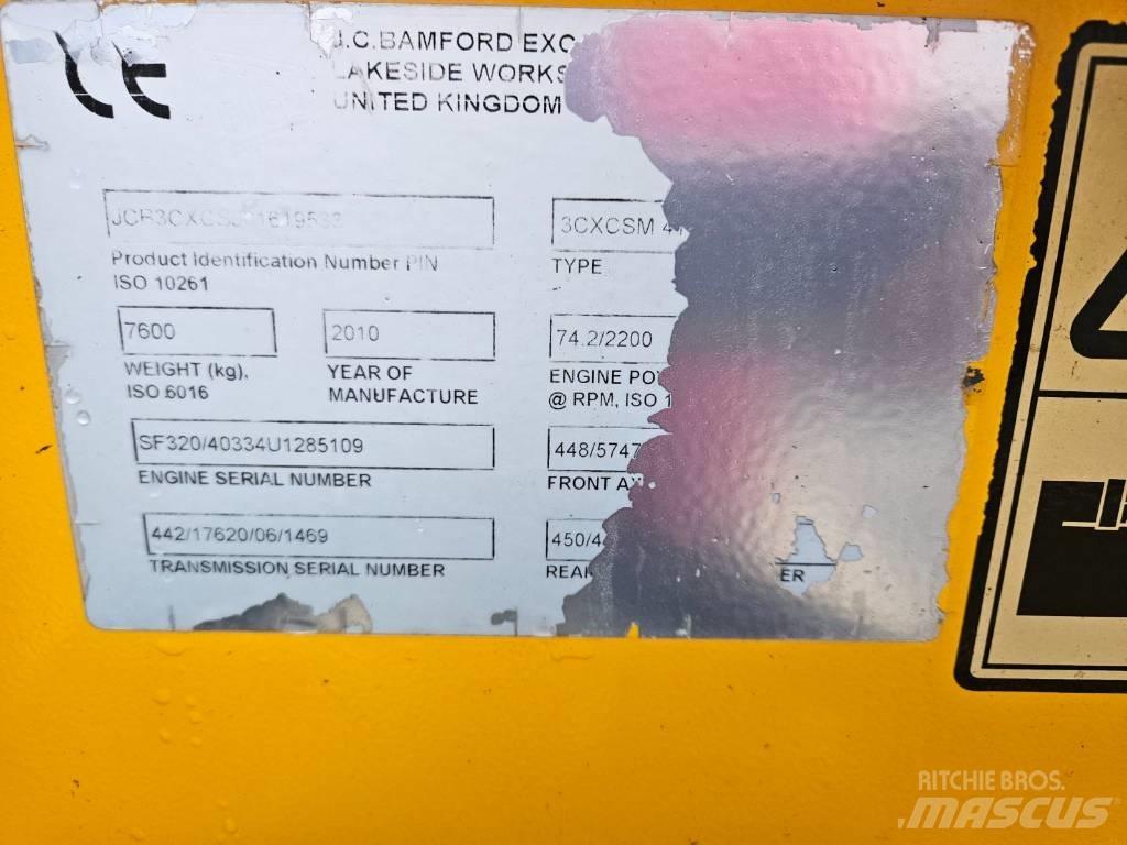 JCB 3 CX Товарач със заден ексватор