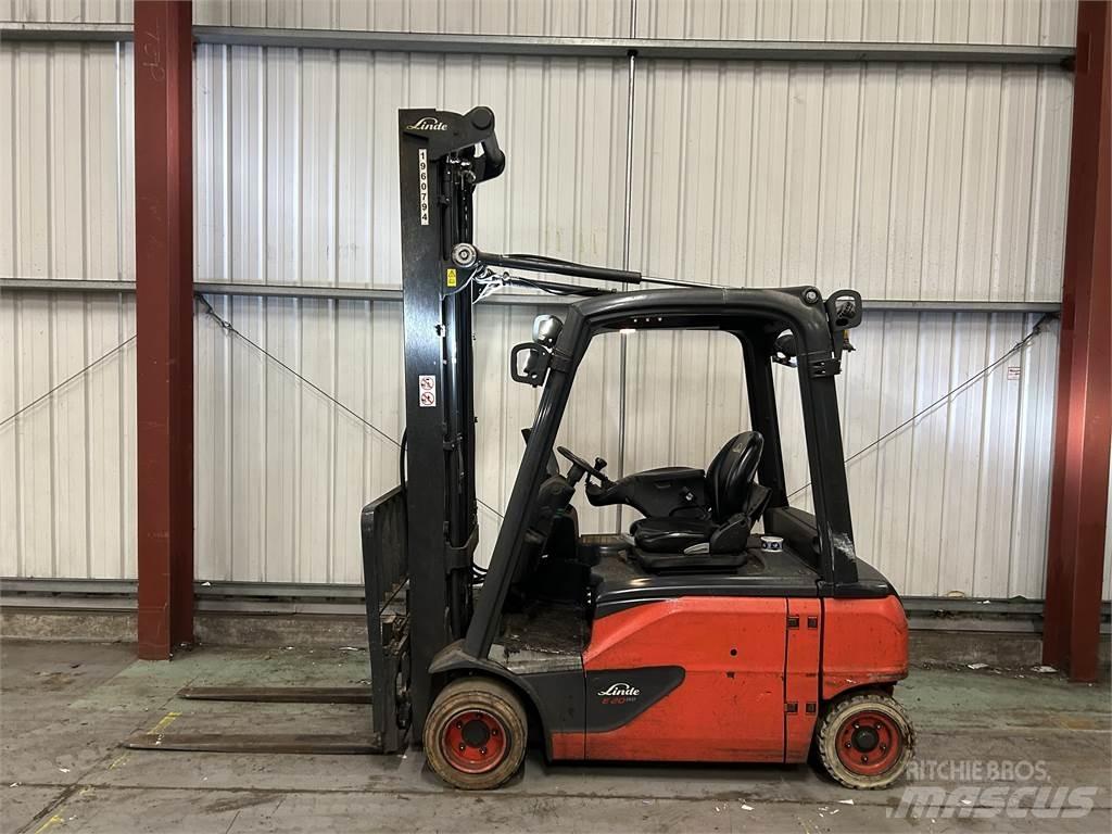 Linde E20PL-02 Електрически вилични кари-повдигачи