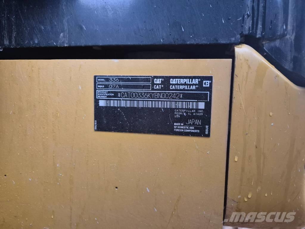 CAT 336 Верижен екскаватор