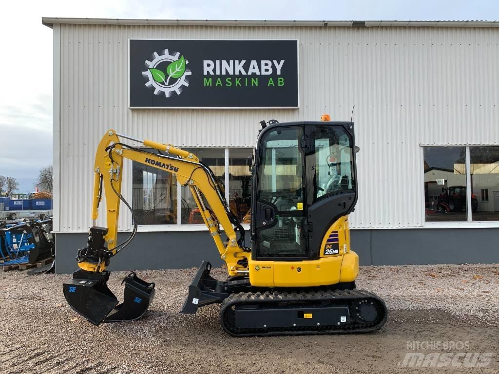 Komatsu PC26 MR-5 Мини екскаватори < 7 т