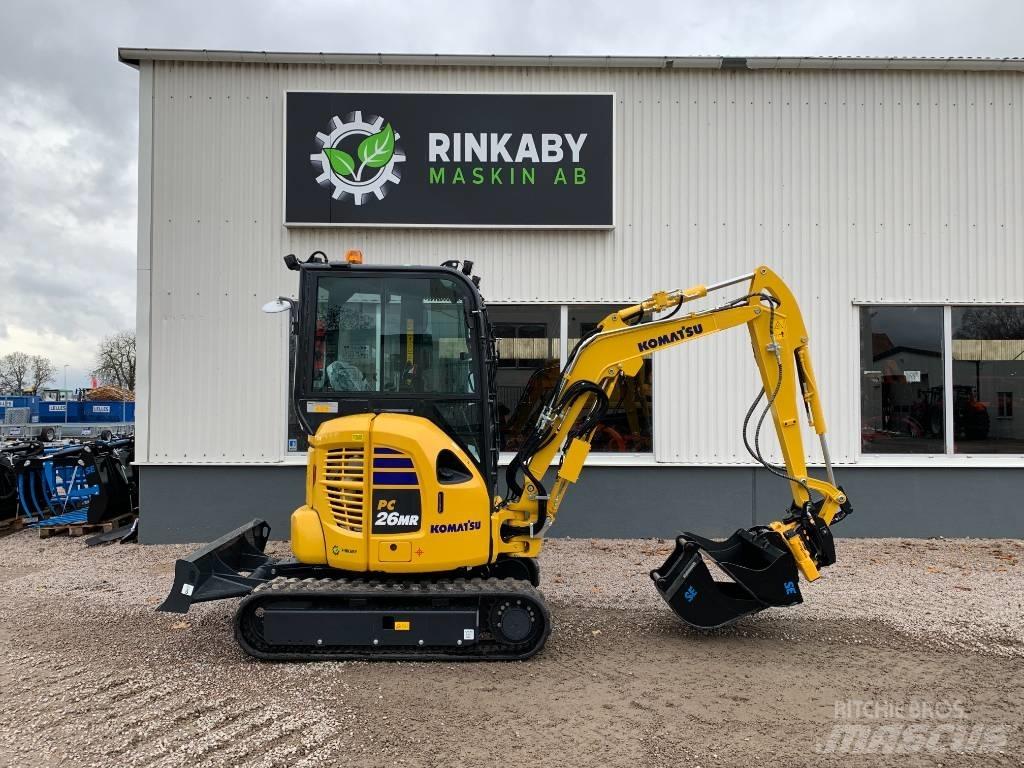Komatsu PC26 MR-5 Мини екскаватори < 7 т