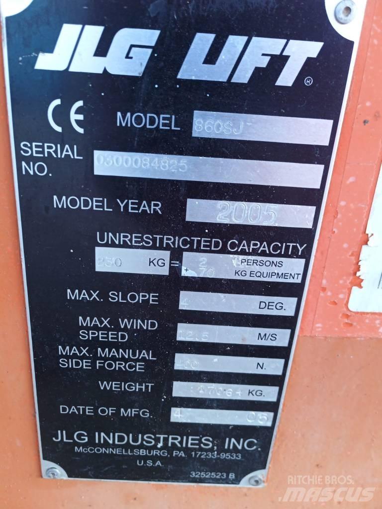 JLG 860 SJ Телескопични повдигачи
