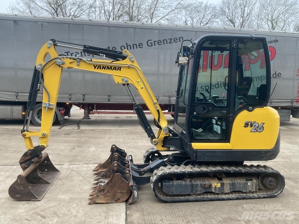 Yanmar SV 26 Мини екскаватори < 7 т