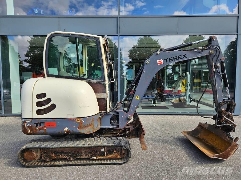 Terex tc25 Мини екскаватори < 7 т