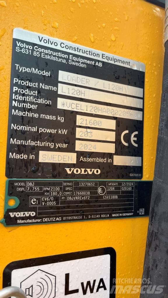 Volvo L120H Колесни товарачи