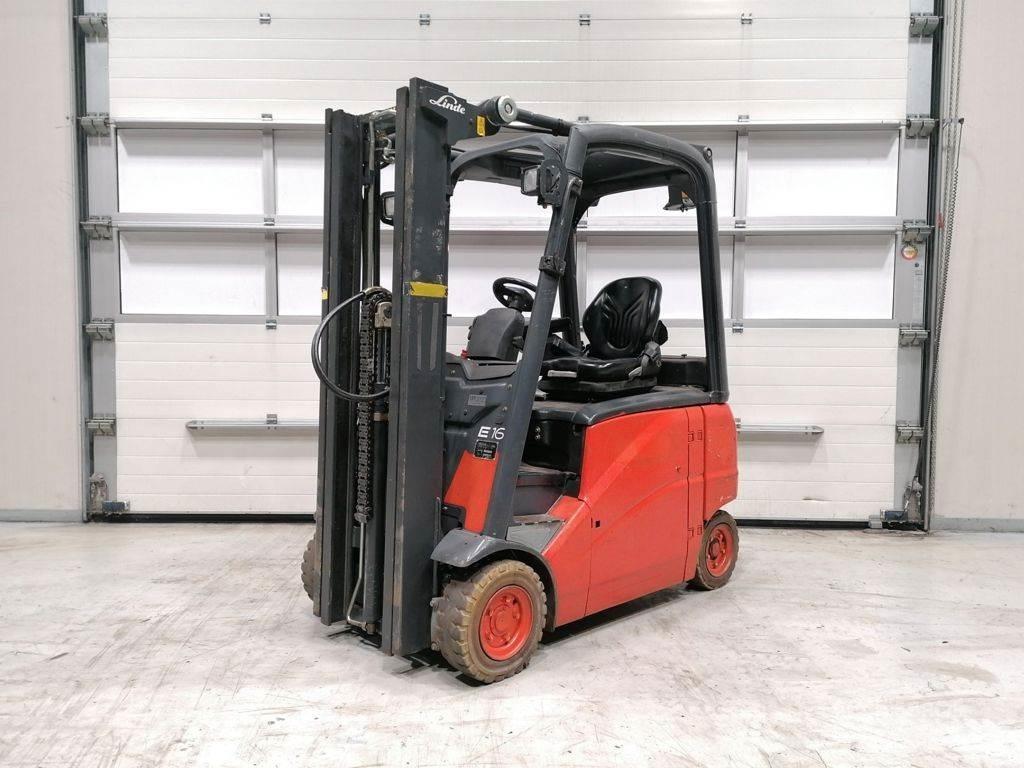 Linde E16PH-01 Електрически вилични кари-повдигачи