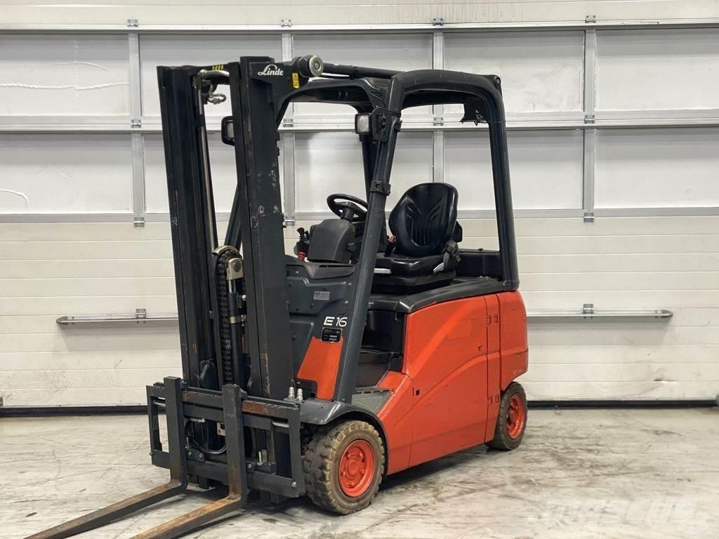 Linde E16PH-01 Електрически вилични кари-повдигачи