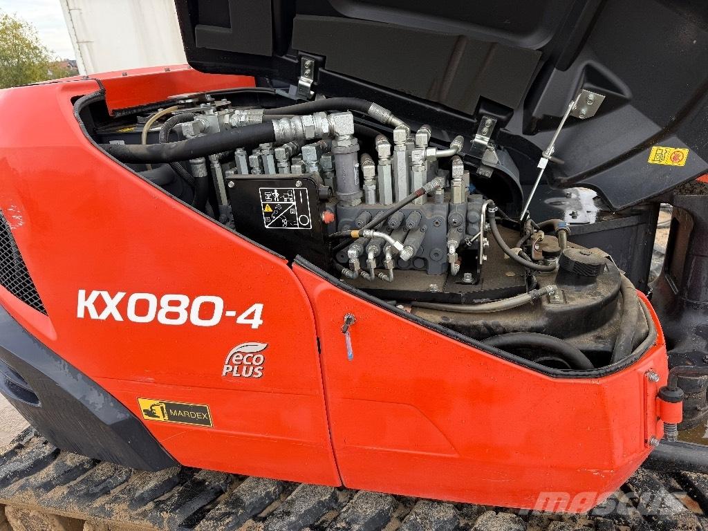 Kubota KX 080-4 Мини екскаватори < 7 т