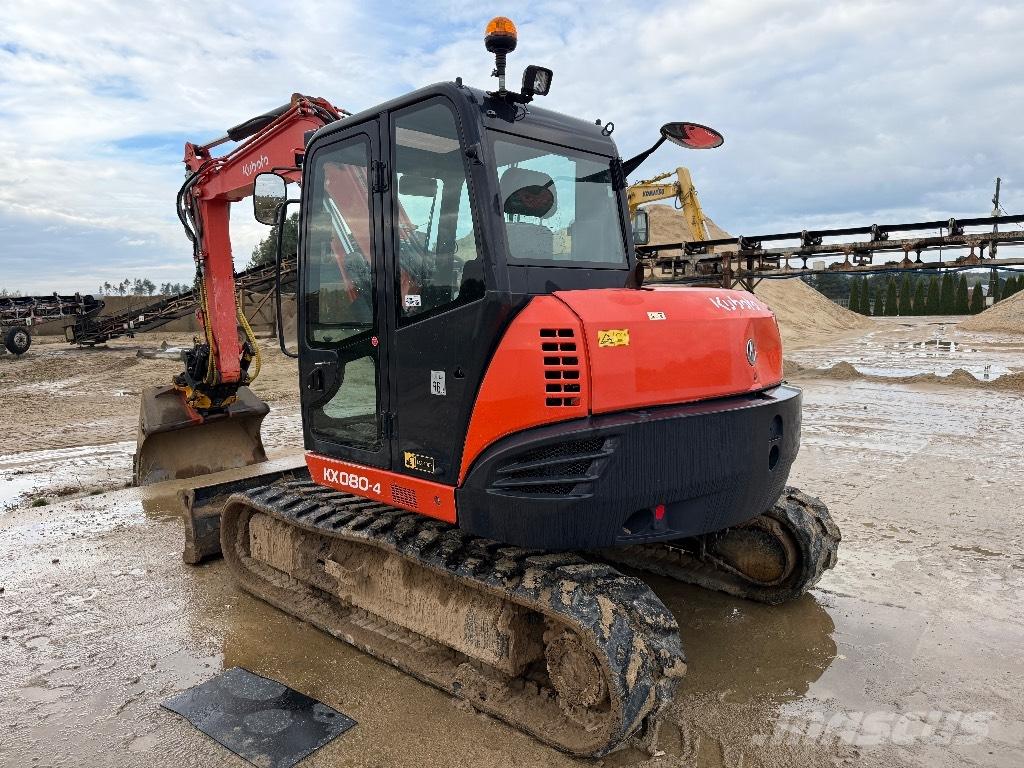 Kubota KX 080-4 Мини екскаватори < 7 т