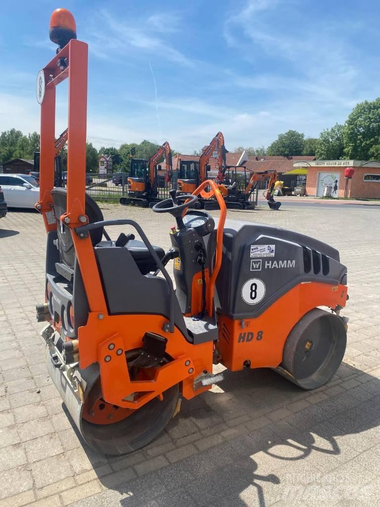 Hamm HD8VV Двойни барабанни ролки
