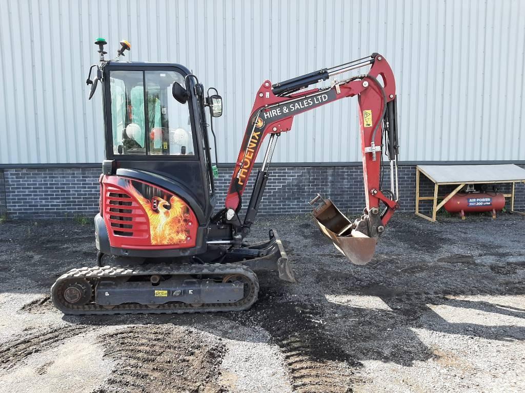 Yanmar Vio 26 Мини екскаватори < 7 т