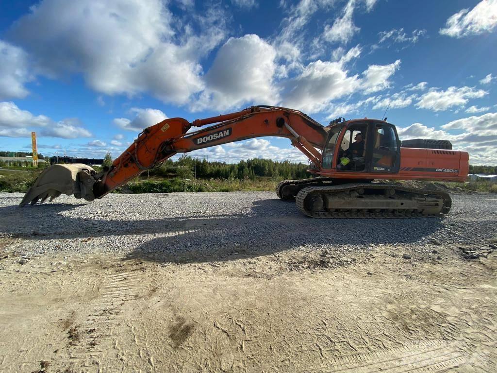 Doosan DX420LC Верижен екскаватор