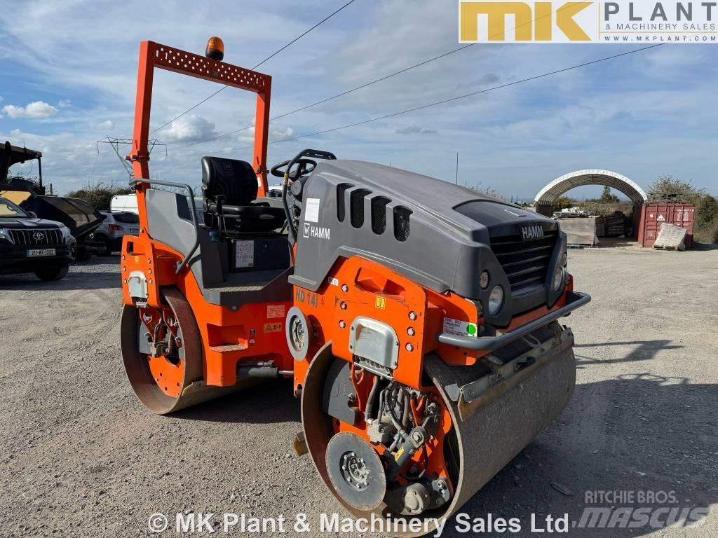 Hamm HD 14 VV Двойни барабанни ролки
