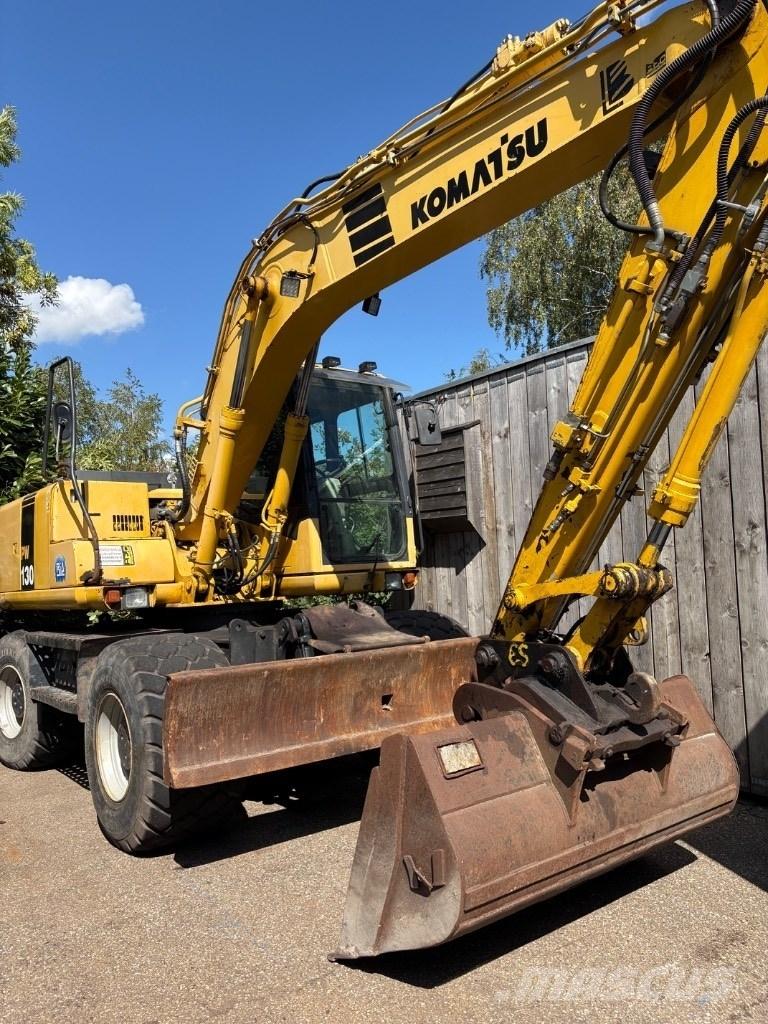 Komatsu PW 130-7K Колесни екскаватори